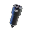 02AC autós gyorstöltő - USB & USB-C - 100W 12/24V