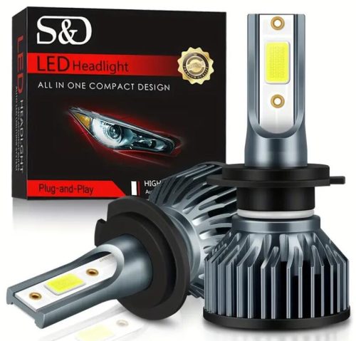 SMD-W159329 H1 V6 LED fényszóró szett  - 24W - 12V - párban