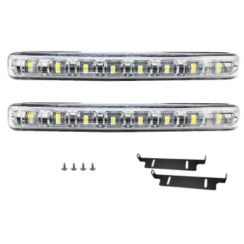   8LED-es nappali menetfény - E jeles - ON/OFF funkció - párban