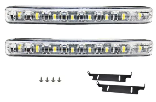 8LED-es nappali menetfény - E jeles - ON/OFF funkció - párban