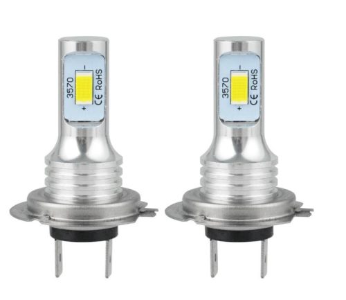 H7 LED fényszóró  - 3570LED 6000K 7.5W 12V - párban