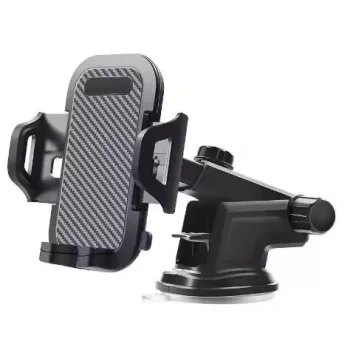   Autós telefontartó teleszkópos kihúzható karral műszerfalra és szélvédőre