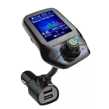   Multifunkcionális autós FM transzmitter digitális kijelzővel