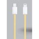 USB-C kábel iPhone csatlakozóval - világító - 100cm