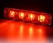 4LED-es stroboszkóp - piros - E jel - 12-24V