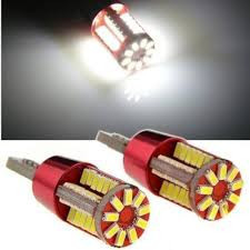 SMD-T10-3057SMD-2 T10 Canbus helyzetjelző LED izzó - fehér - 12V - párban