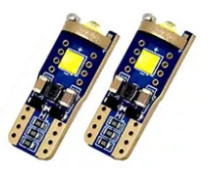 T10/W5W helyzetjelző izzó - CANBUS - 12/24V - párban - SMD-T10-3535-3SMD