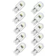 10db-os T10-COB Led izzó - fehér - 12V