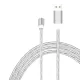 Apple Lightning világító LED töltőkábel - fehér