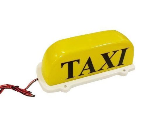 Taxi lámpa sárga