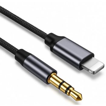 APPLE/AUX kábel 3,5 mm - sztereó hangátvitelhez - 100cm