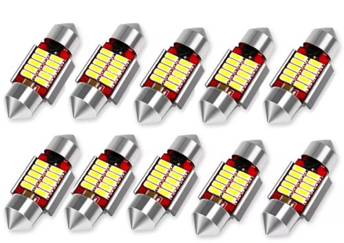 SMD-ROOF-10SMD-41 Szofita Led izzó 12V - 41mm - 10db