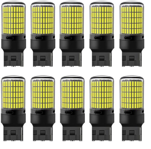 T20 W21W LED izzó - 7440-144SMD - fehér - 12-48V CANBUS - 10db-os