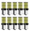 10db-os 21W LED izzó - 1156-144SMD - fehér - 12-80V CANBUS