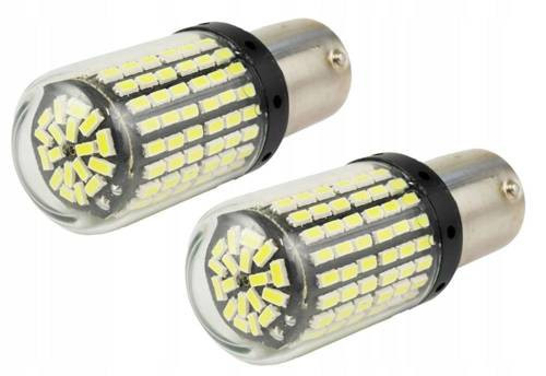 SMD-1157-144SMD Canbus LED izzó - 21/5W - fehér - 12-80V - párban