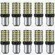 10db-os 21/5W LED izzó - 1157-144SMD - fehér - 12-80V - CANBUS