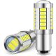 SMD-W08382-2 21W 1156/BA15S 33SMD Led izzó - fehér - 12-24V - párban