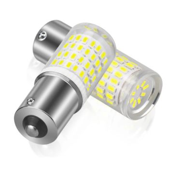   SMD-W14624 21W 1156/BA15S 80SMD Led Canbus izzó - fehér - 12-24V - párban