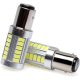 SMD-W08382-3 21/5W 1157/BAY15D 33SMD Led izzó - fehér - 12-24V - párban