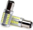 SMD-W08382-3 21/5W 1157/BAY15D 33SMD Led izzó - fehér - 12-24V - párban
