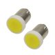 SMD-W00577 BA9S (bajonett) LED COB izzó - fehér - 12V - párban