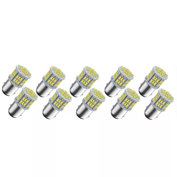   SMD-S25-3054SMD 21/5W 1157-54SMD LED izzó - fehér - 12V - 10db