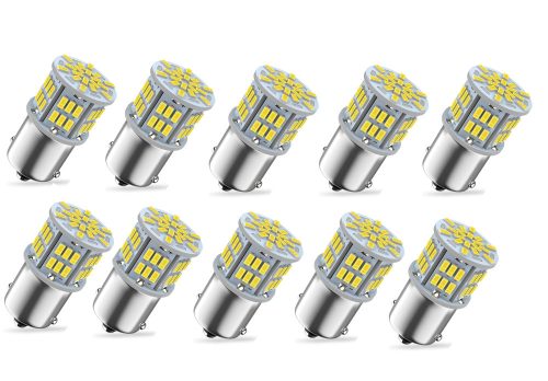 SMD-S25-3054 21W 1156-54SMD Led izzó - fehér - 12V - 10db