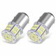 SMD-S25-3054SMD LED izzó - 21/5W 1157-54SMD - fehér - 12V - párban