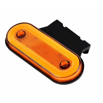   20LED-es szélességjelző - sárga - E-jeles - 12-24V - 25224