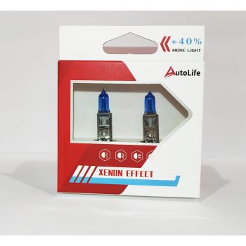 H1 fehér izzó - 100W 12V - +40% - párban