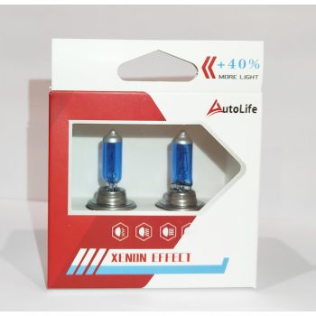 H7 fehér izzó - 55W 12V - +40% - párban