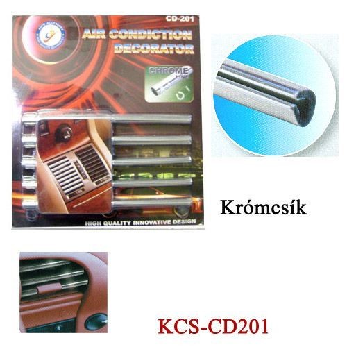 Krómcsík 5X13cm - KCS-CD201 - 5db