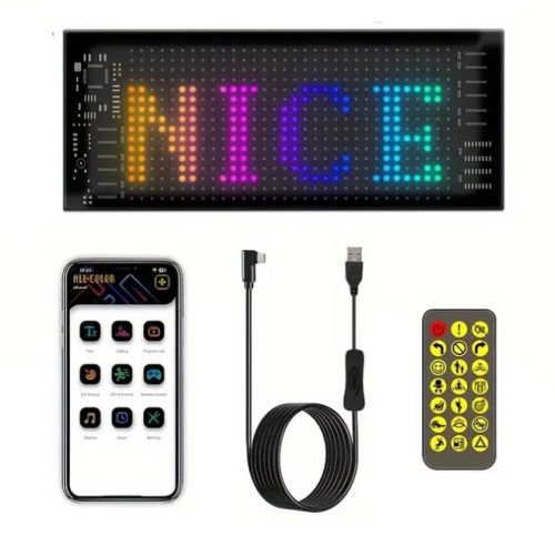 Matrix Pixel LED panel- 16x32 LED, 7x17cm, vízálló