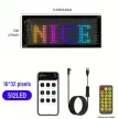 Matrix Pixel LED panel- 16x32 LED, 7x17cm, vízálló
