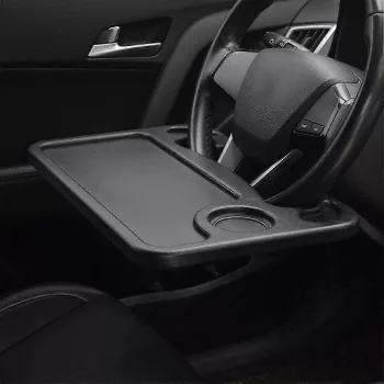 Kormányra tehető asztal/szervező