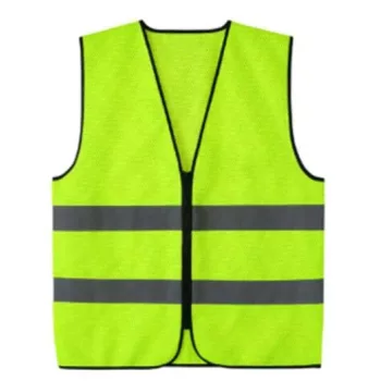   Láthatósági mellény - Neon színű, fényvisszaverő csíkokkal