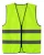 Láthatósági mellény - Neon színű, fényvisszaverő csíkokkal