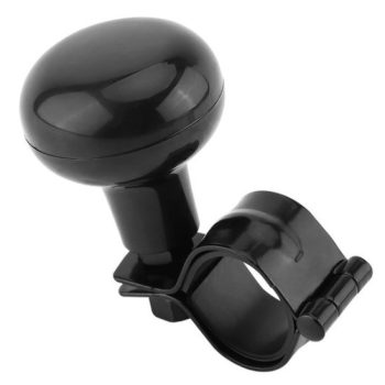 Univerzális kormánytekerő gomb - fekete 