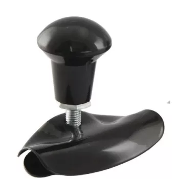 Kormánytekerő gomb - fekete