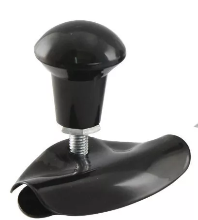 Kormánytekerő gomb - fekete