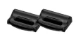 Műanyag öv csipesz - fekete - párban - A04600