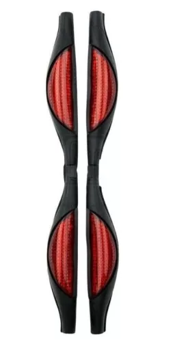 Ajtóélvédő - piros prizmás