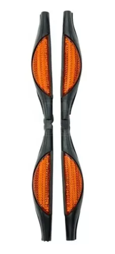 Ajtóélvédő - sárga prizmás