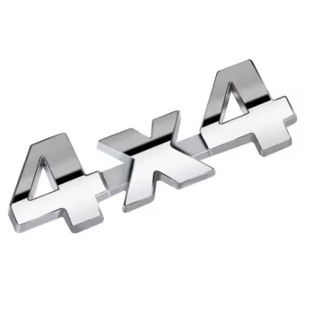 3D fém 4x4 autó embléma