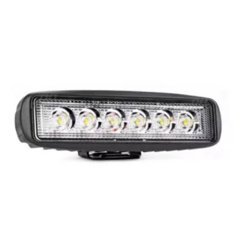   6 LED-es munkalámpa - 160x46mm, terítőfényű - ML-LW5018L