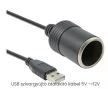 USB-port 12V autós szivargyújtó aljzathoz - A15163-1