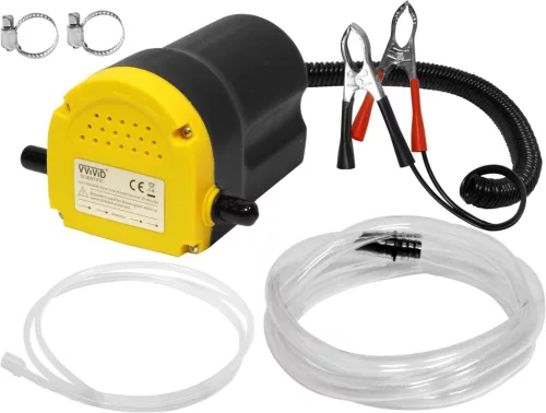 Olaj és dízel leeresztő szivattyú - 100W 12V