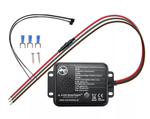 Autós akusztikus rágcsálóriasztó - 12V