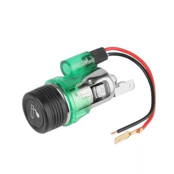 Szivargyújtó aljzat + LED világítás 