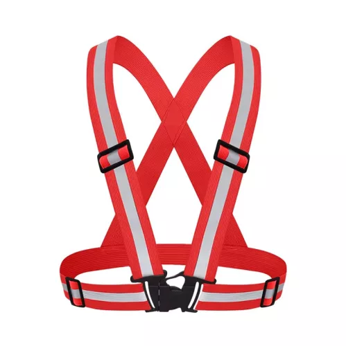 Láthatósági mellény - piros